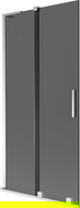 Mexen Velar L параван за вана, 2-крилен плъзгащ се 95 x 150 см, графит, хром - 896-095-003-41-01