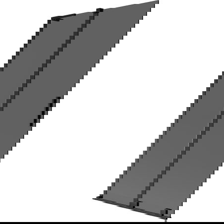 Mexen Velar L душ параван 2-крилен плъзгащ се 100 x 150 cm, графит, черен - 896-100-003-41-70