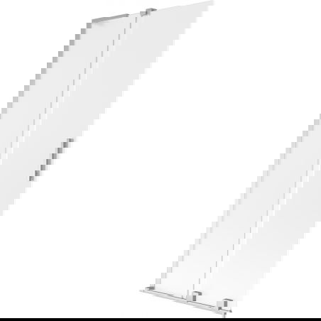 Mexen Velar L параван за вана 2-крилен плъзгащ се 80 x 150 см, матиран, хром - 896-080-003-31-01