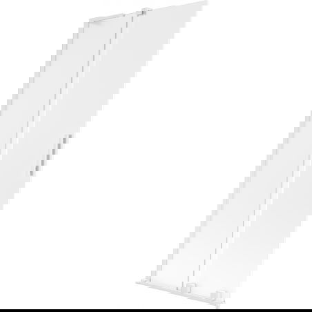 Mexen Velar L вана параван с 2 крила, плъзгащ се 85 x 150 см, матиран, бял - 896-085-003-31-20