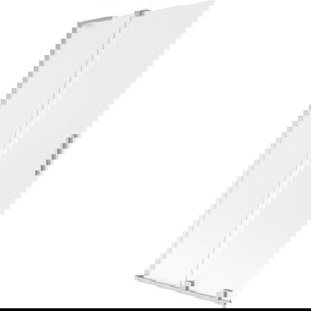 Mexen Velar L двукрилен плъзгащ душ параван 90 x 150 cm, матиран, хром - 896-090-003-31-01