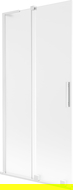Mexen Velar L параван за баня 2-крилен плъзгащ се 90 x 150 см, матиран, бял - 896-090-003-31-20