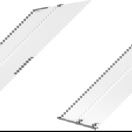 Mexen Velar L параван за вана 2-крилен плъзгащ се 90 x 150 cm, матирано, gun metal - 896-090-003-31-95