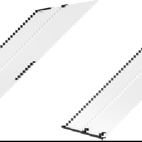 Mexen Velar L параван за баня 2-крилен плъзгащ се 95 x 150 см, матиран, черен - 896-095-003-31-70