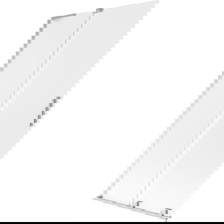 Mexen Velar L вана параван 2-крилo разтегаем 100 x 150 см, матиран, хром - 896-100-003-31-01