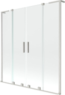 Mexen Velar L Duo параван за вана, плъзгащ се, двукрилен 150 x 150 см, прозрачен, с