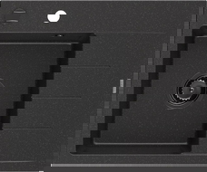 Mexen Ben гранитна мивка с 1 отделение и капковник, лява 600 x 500 мм