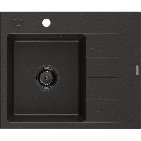 Mexen Ben гранитна мивка с 1 отделение и отцеждащо пространство, лява 600 x 500