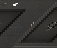 Mexen Ben гранитна мивка с 1 отделение и отцеждащо пространство, лява 600 x 500