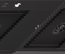 Mexen Ben гранитна кухненска мивка с една камера с извод, лява 600 x 500 мм,