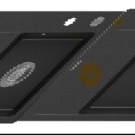 Mexen Ben гранитна мивка с 1 отделение и отцедник, дясна 600 x 500 мм