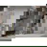 Mexen Lima душ кабина сгъваема 80 x 80 см, прозрачна, златиста - 856-080-080-50-00