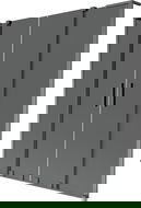 Mexen Velar L Двойна преграда за вана, двукрила, разгъваема, 140 x 150 см, графит,