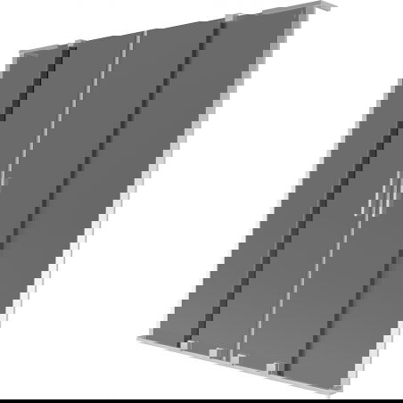 Mexen Velar L Duo два крила, 160 x 150 см, графит, хром - 896-160-003-42-01