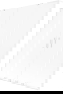 Mexen Velar L Duo параван за вана, плъзгащ се, двукрилен 140 x 150 см, матирано, бяло - 896-140-003-32-20