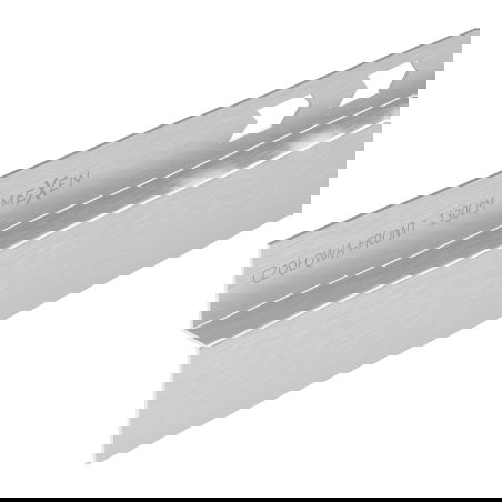 Mexen Line-B предна корниз за душ кабина 130 см, инокс - 181003130U