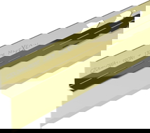 Mexen Line-B челен комплект за душ кабина 130 см, златен - 185003130U