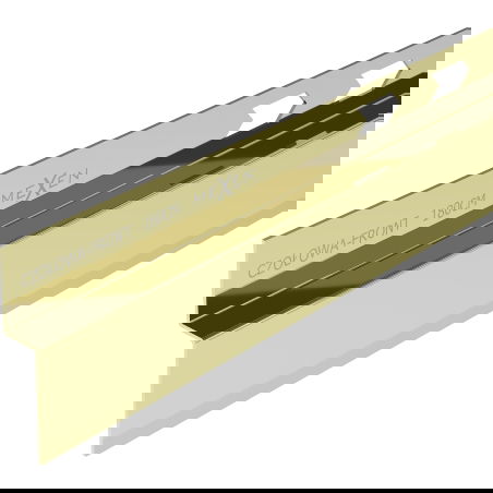 Mexen Line-B челна лента за душова кабина 180 см, златна - 185003180U