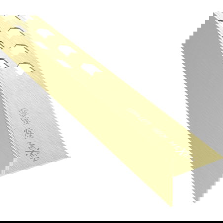 Mexen Line-B подова наклонена лайсна 180 см лява, златиста матова - 185501180L