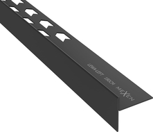 Mexen Line-B подова наклонена шина 180 см лява, черна - 187001180L