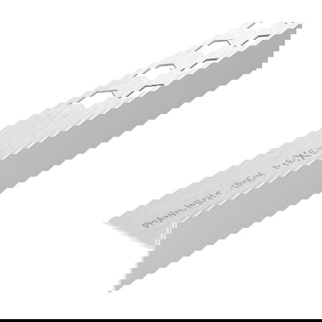 Mexen Line-B подова наклонена лайстна 180 см дясна, инокс - 181001180R