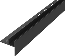 Mexen Line-B перваз за стъкло 120 см дясна, черна - 187004120R