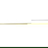 Mexen Line-B декоративна лайсна за стъкло 120 cm лява, златна шлифована - 185504120L