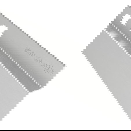 Mexen Line-B лява стенна наклонена летва 120 см, инокс - 181002120L