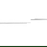 Mexen Line-B стенен профил за оттичане, дължина 180 см, десен, инокс - 181002180R