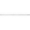 Mexen Line-B ляв подов панел завършващ 120 см, инокс - 181001120L