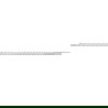 Mexen Line-B подов наклонен завършек 120 см ляв, инокс - 181001120L