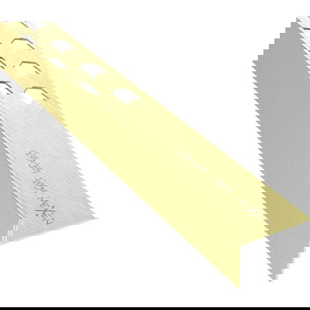 Mexen Line-B подова наклонена лайсна 120 см лява, златиста четкована - 185501120L