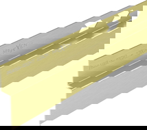 Mexen Line-B стенен наклонен профил 120 см десен, злато четкано - 185502120R