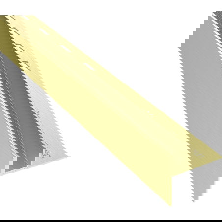 Mexen Line-B наклонен профил за стъкло 120 см лява, златна четка - 185504120L