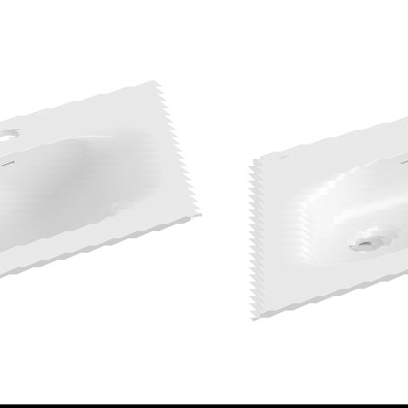 Mexen Vela мивка за вграждане в плот 46 x 46,5 см, бял гланц - 25234500