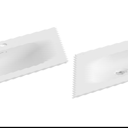 Mexen Vela мивка вградена в плот 61 x 46,5 см, бял мат - 25236001