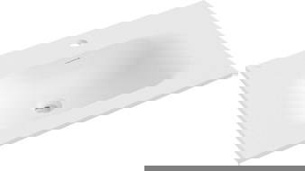 Mexen Vela мивка, вградена в плот, 71 x 46,5 см, бяла матова - 25237001