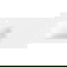 Mexen Vela вграденa мивка в плот, лява 101 x 46,5 см, бяла мат - 25231001L
