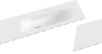 Mexen Vela мивка вградена в плот дясна 101 x 46,5 см, бяла гланц - 25231000P