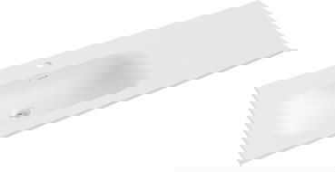 Mexen Vela мивка вградена в плот лява 121 x 46,5 cm, бяла мат - 25231201L