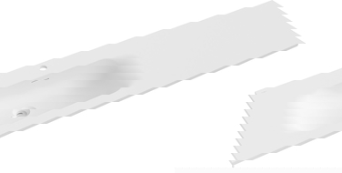 Mexen Vela умивалник вграден в плот ляв 141 x 46,5 см, бял мат - 25231401L