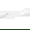 Mexen Vela мивка за вграждане в плот лява 161 x 46,5 cm, бял гланц - 25231600L