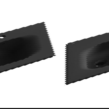 Mexen Vela мивка вградена в плот 51 x 46,5 cm, черен мат - 25235071