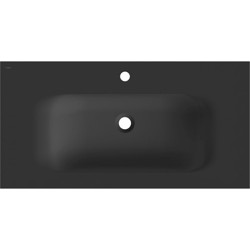 Mexen Vela мивка вградена в плот 91 x 46,5 cm, черен мат - 25239071