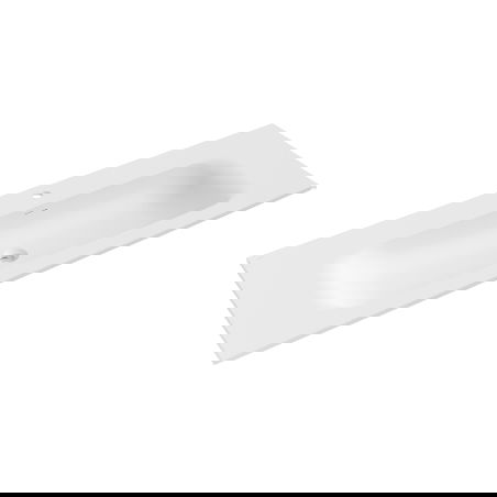 Mexen Vela мивка вградена в плот 141 x 46,5 cm, бяла мат - 25231401