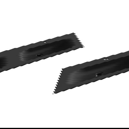 Mexen Vela двойна мивка за вграждане в плот 161 x 46,5 см, черен мат - 25231671D