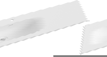 Mexen Vela мивка, вградена в плот, лява 91 x 46,5 cm, бяла мат - 25239001L