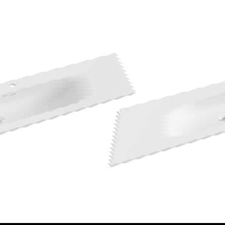 Mexen Vela вградена в плот мивка 101 x 46,5 см, бяла мат - 25231001