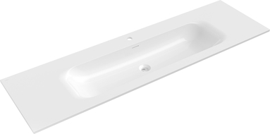 Mexen Vela мивка вграждана в плот 161 x 46,5 см, бяла гланц - 25231600