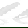 Mexen дъска с плавно падане slim, duroplast, бяла гланц - 39010100
